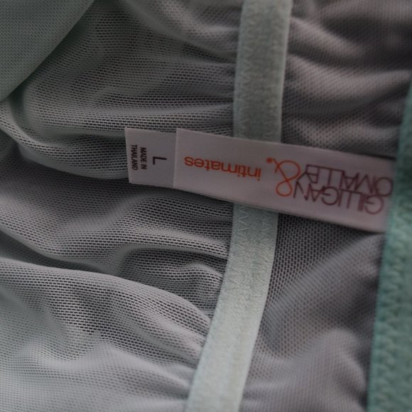 Sheer Tiffany Babydoll with Bow and Lace - Picture 8 of 8